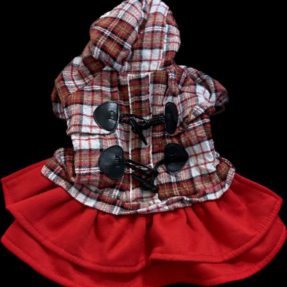 Small Dog Dress Up Cold Weather Coat - Picture 1 of 2